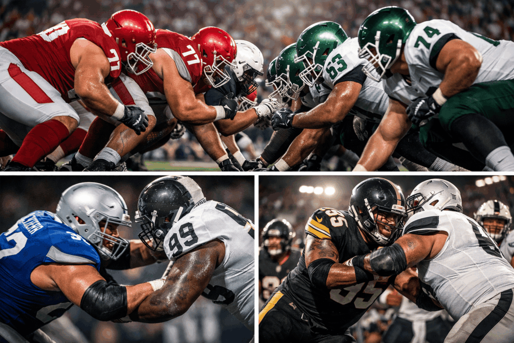 HOW TO BECOME A DOMINANT OFFENSIVE LINEMAN