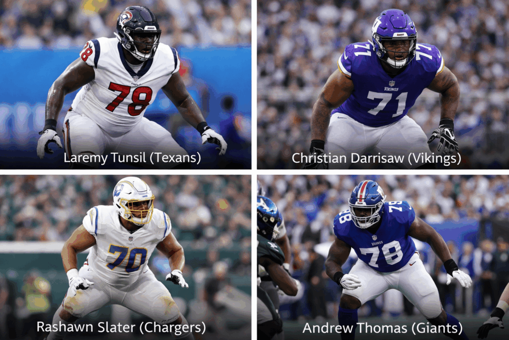 TOP COLLEGE OFFENSIVE & DEFENSIVE LINEMEN