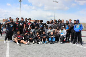 SUF Shockers competing at Motown Showdown national trench football tournament