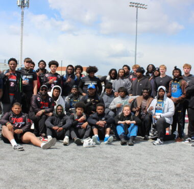 SUF Shockers competing at Motown Showdown national trench football tournament